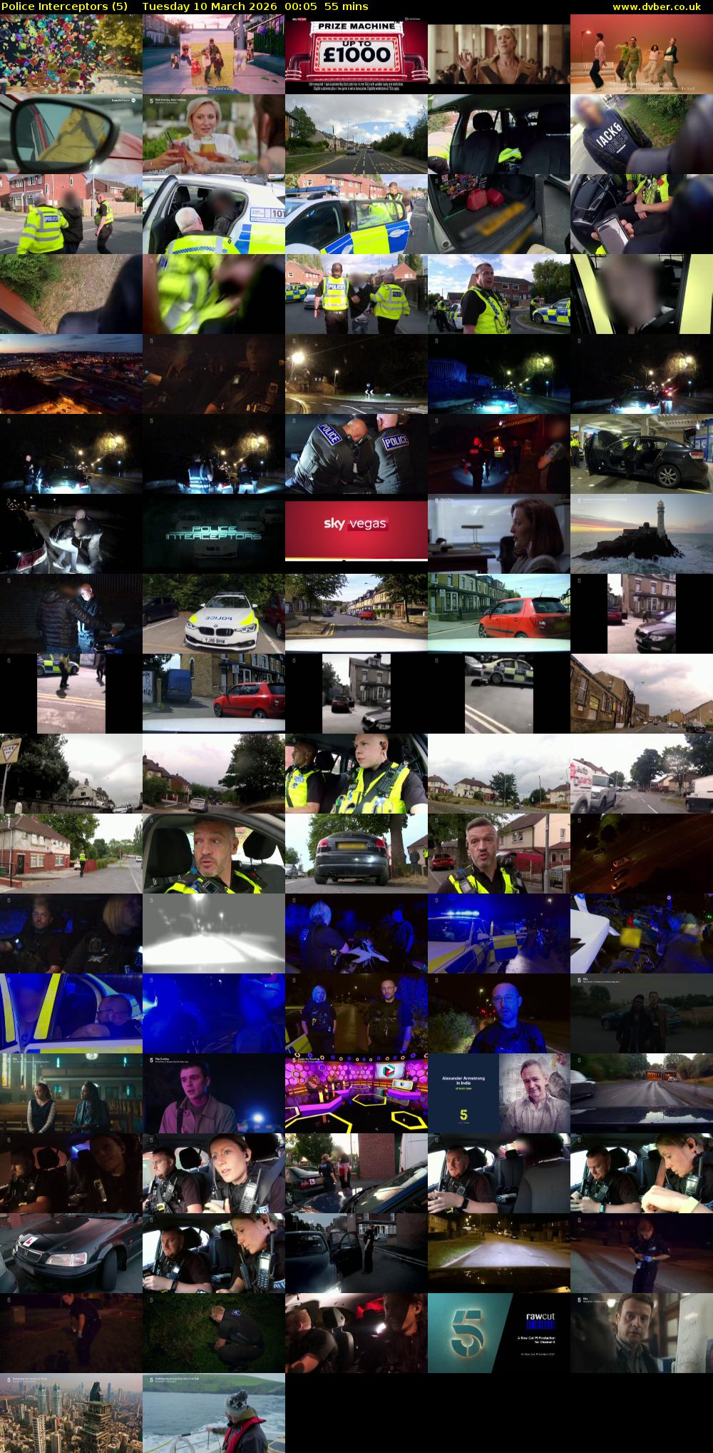 Police Interceptors (5) Tuesday 10 March 2026 00:05 - 01:00