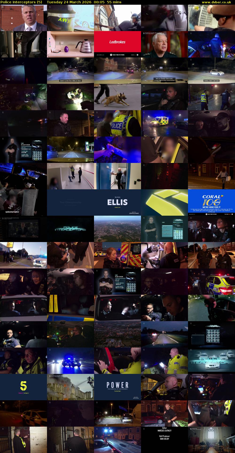 Police Interceptors (5) Tuesday 24 March 2026 00:05 - 01:00