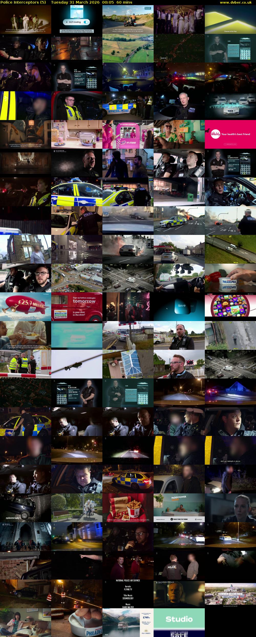 Police Interceptors (5) Tuesday 31 March 2026 00:05 - 01:05