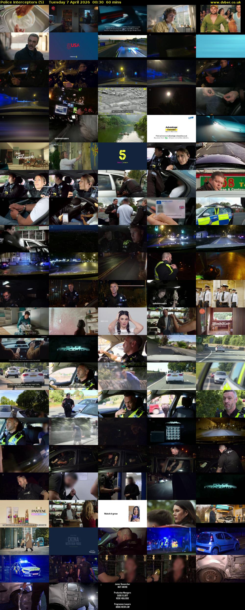 Police Interceptors (5) Tuesday 7 April 2026 00:30 - 01:30