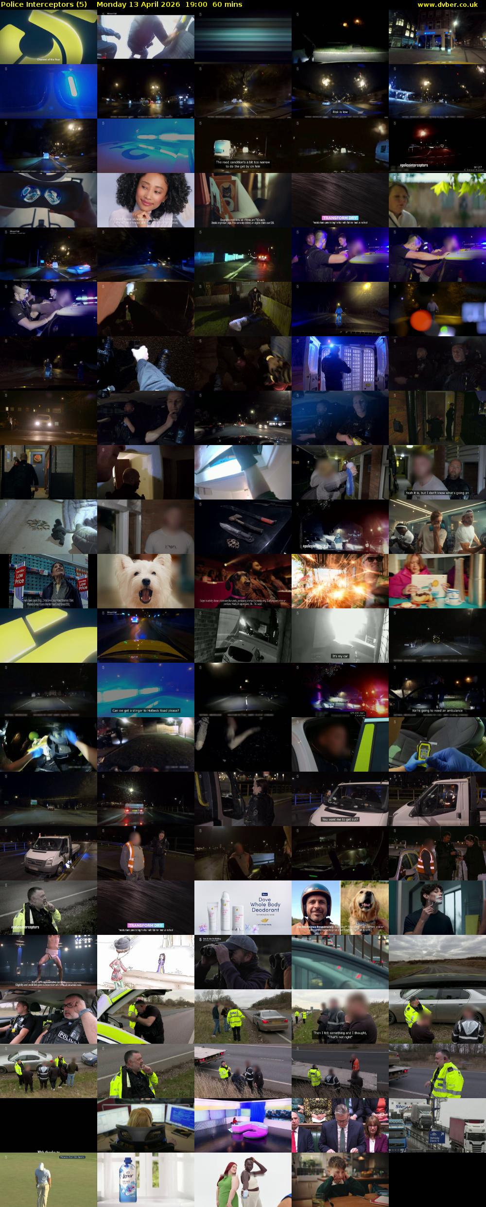 Police Interceptors (5) Monday 13 April 2026 19:00 - 20:00