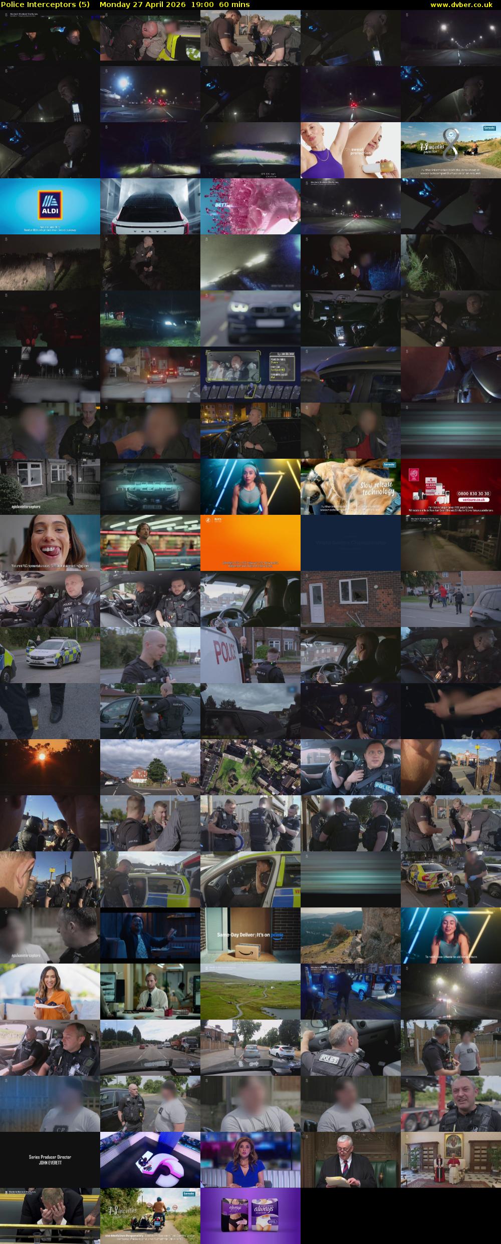 Police Interceptors (5) Monday 27 April 2026 19:00 - 20:00