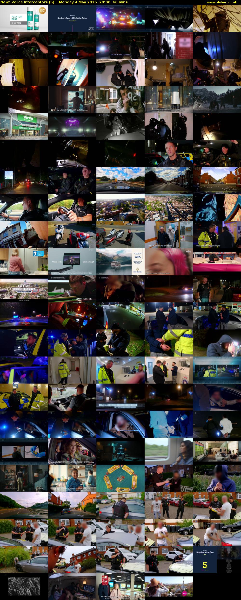Police Interceptors (5) Monday 4 May 2026 20:00 - 21:00