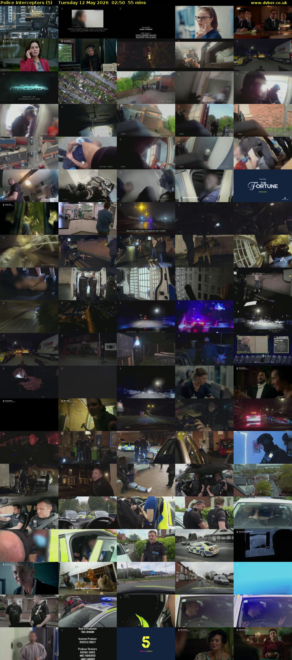 Police Interceptors (5) Tuesday 12 May 2026 02:50 - 03:45