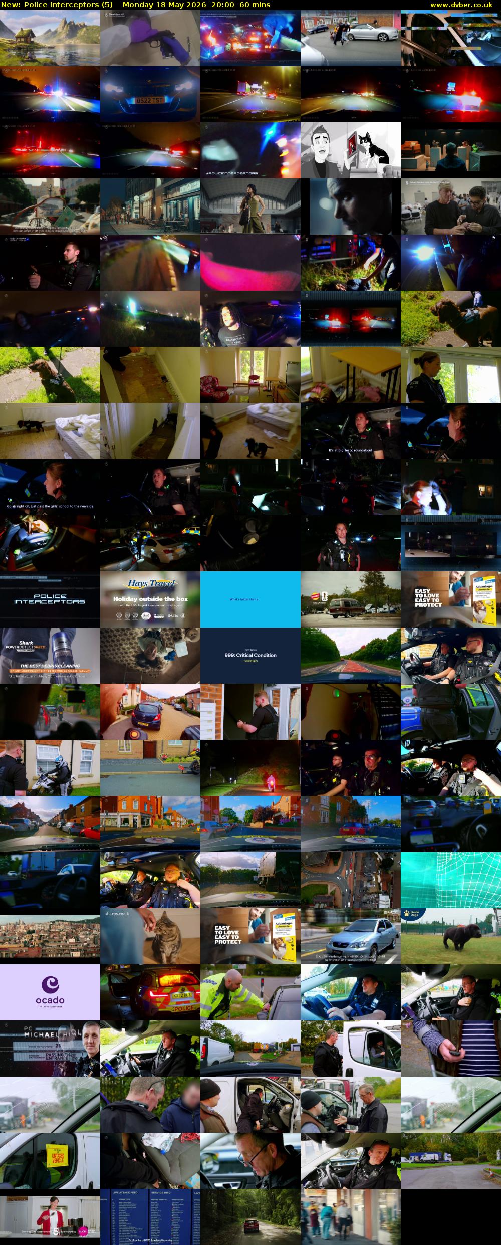 Police Interceptors (5) Monday 18 May 2026 20:00 - 21:00