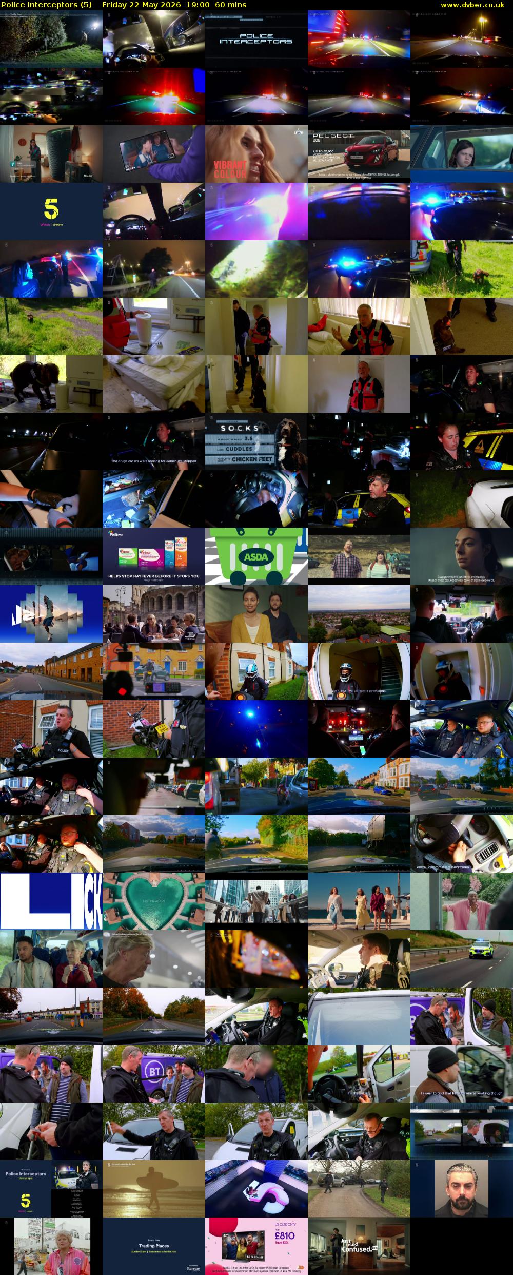 Police Interceptors (5) Friday 22 May 2026 19:00 - 20:00