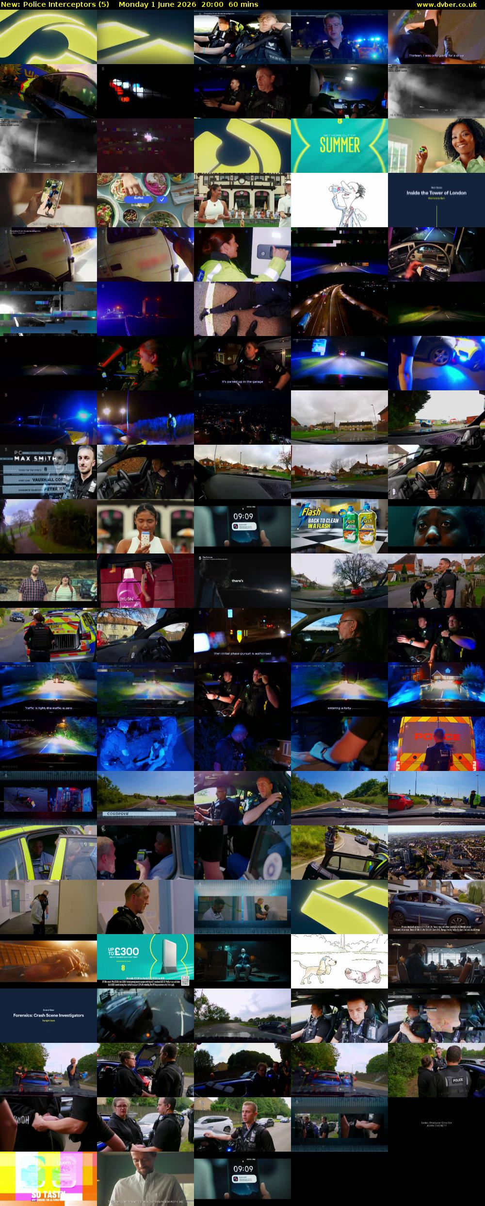 Police Interceptors (5) Monday 1 June 2026 20:00 - 21:00
