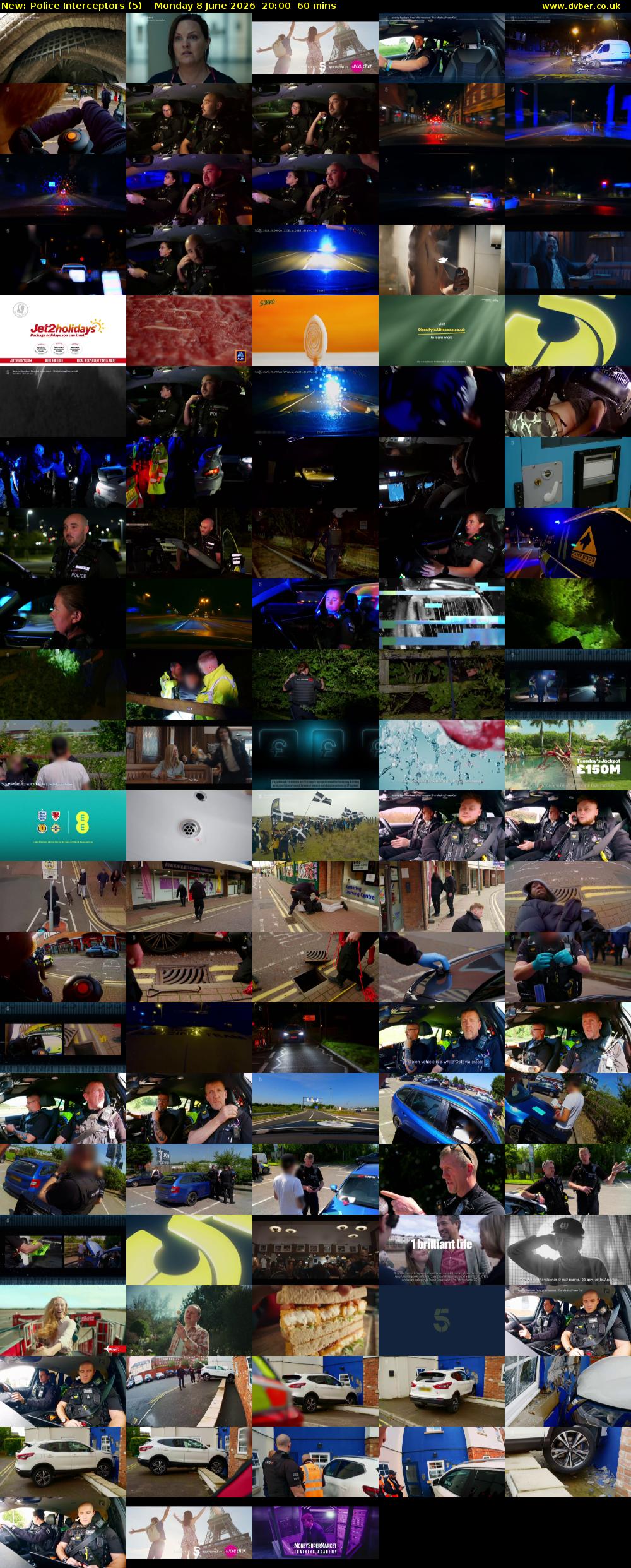 Police Interceptors (5) Monday 8 June 2026 20:00 - 21:00
