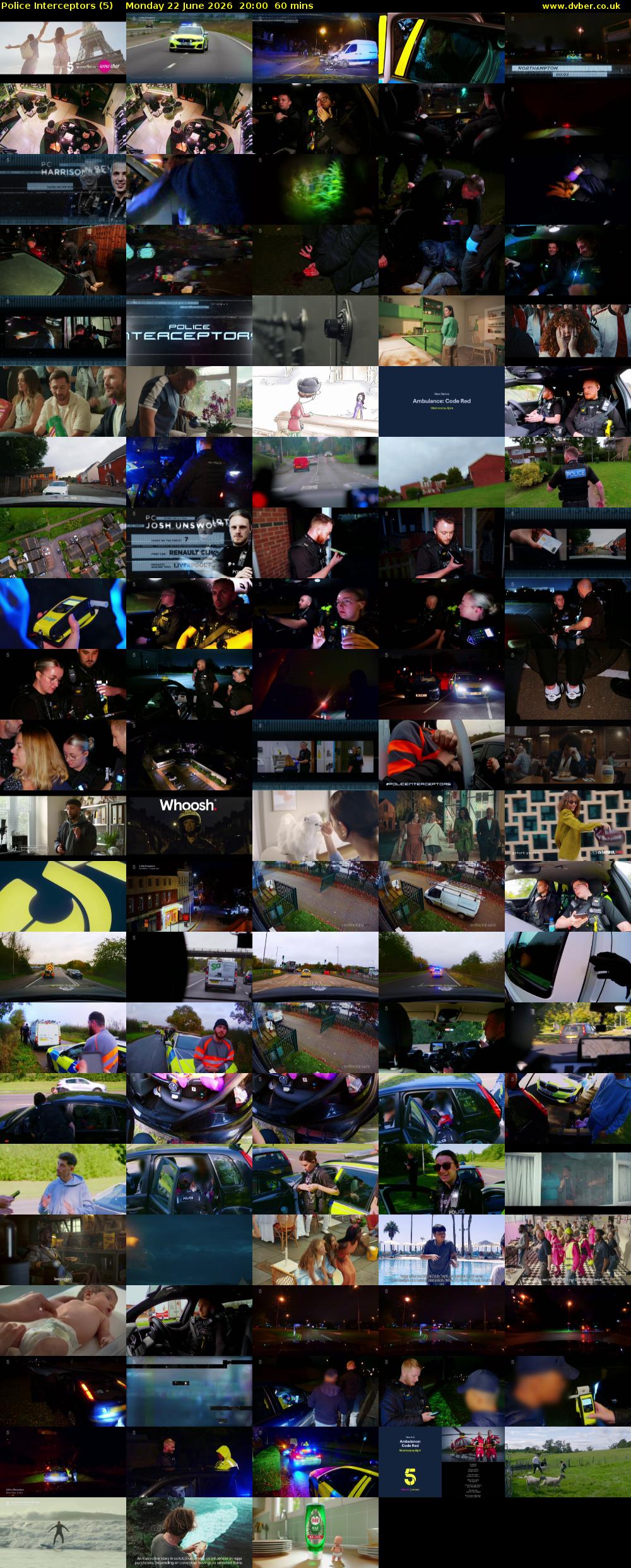 Police Interceptors (5) Monday 22 June 2026 20:00 - 21:00
