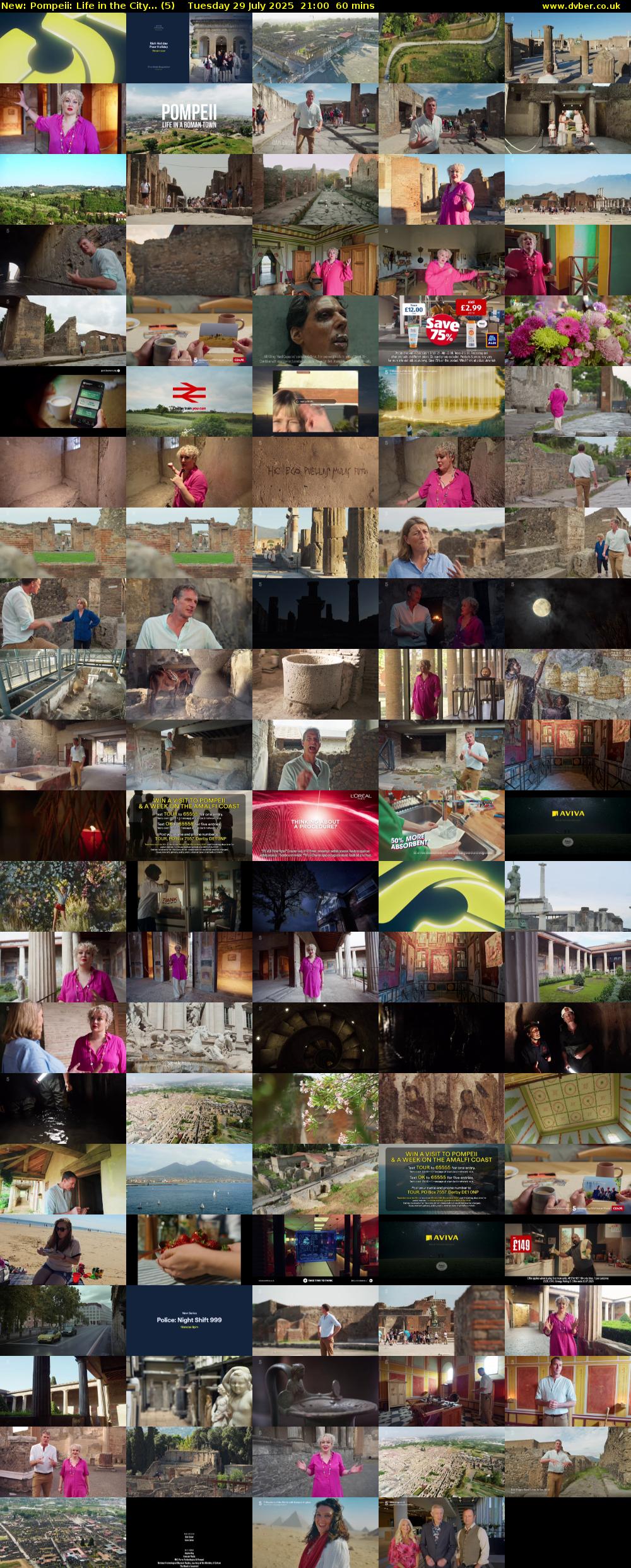 Pompeii: Life in the City... (5) Tuesday 29 July 2025 21:00 - 22:00