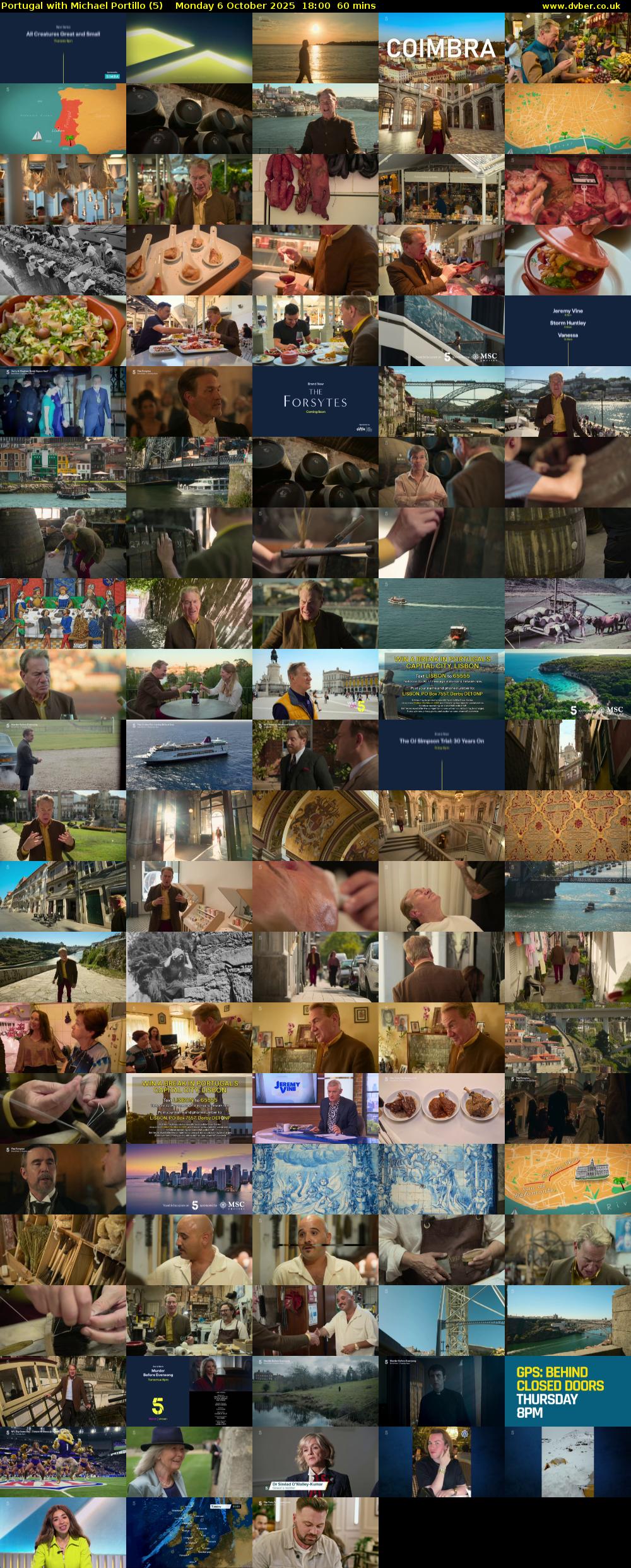 Portugal with Michael Portillo (5) Monday 6 October 2025 18:00 - 19:00