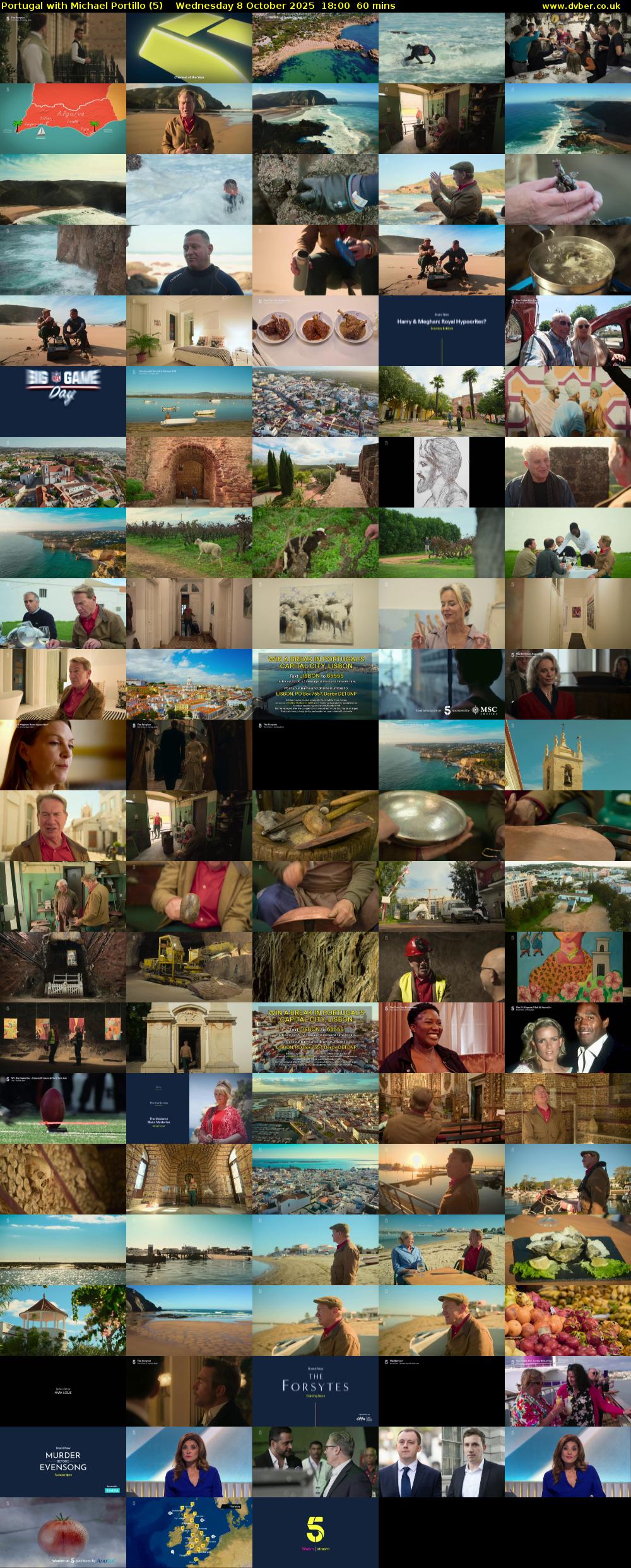 Portugal with Michael Portillo (5) Wednesday 8 October 2025 18:00 - 19:00