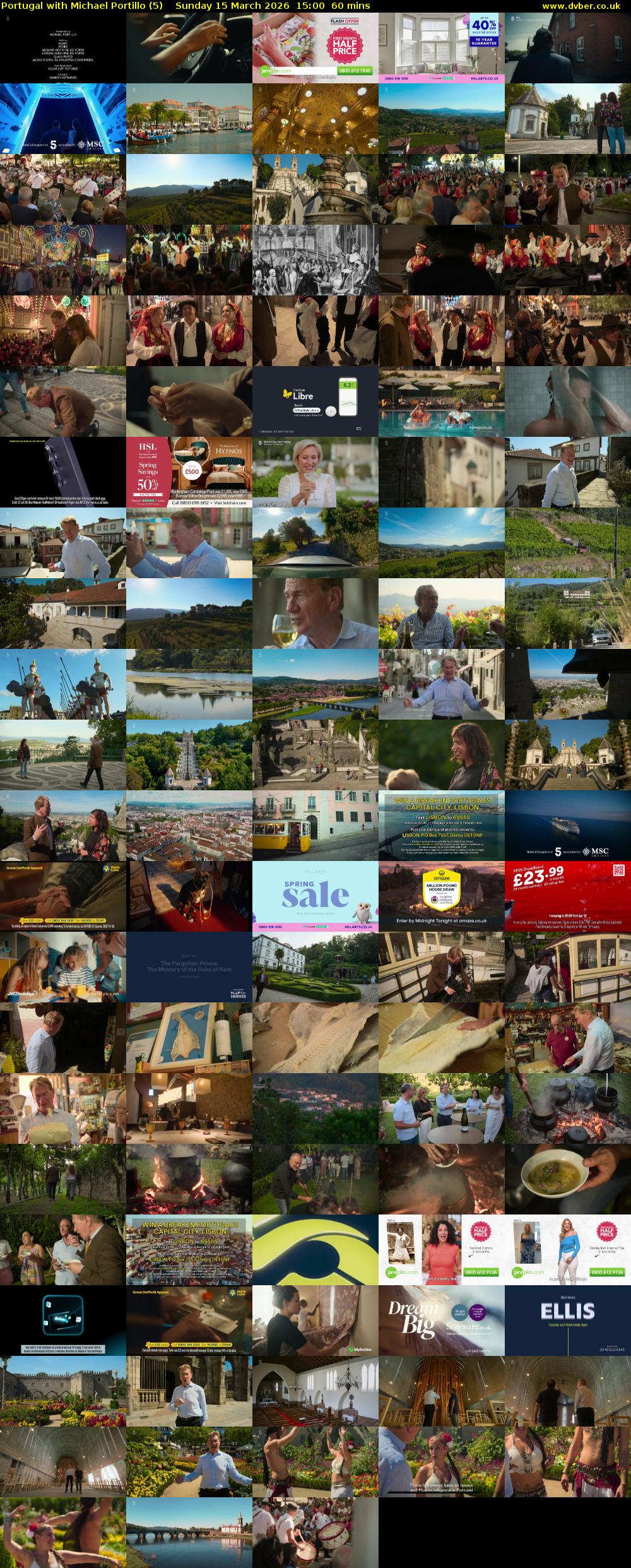 Portugal with Michael Portillo (5) Sunday 15 March 2026 15:00 - 16:00