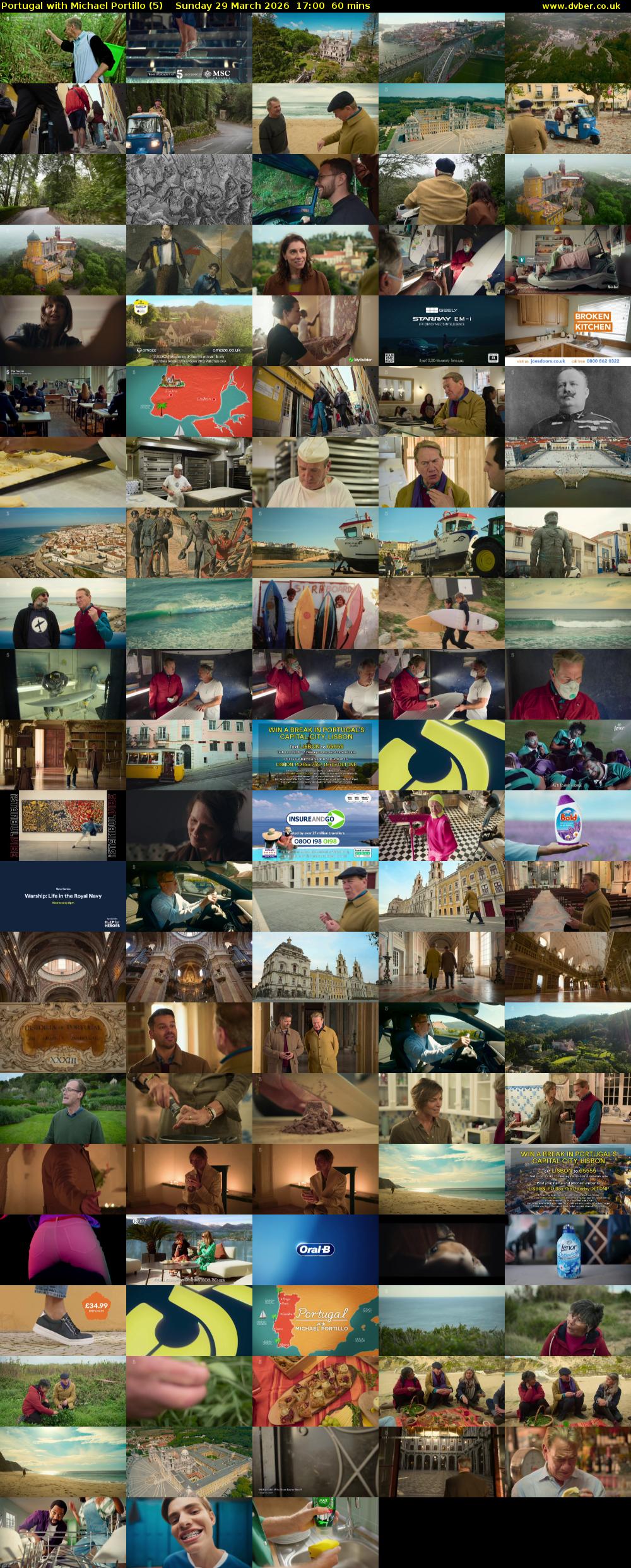 Portugal with Michael Portillo (5) Sunday 29 March 2026 17:00 - 18:00