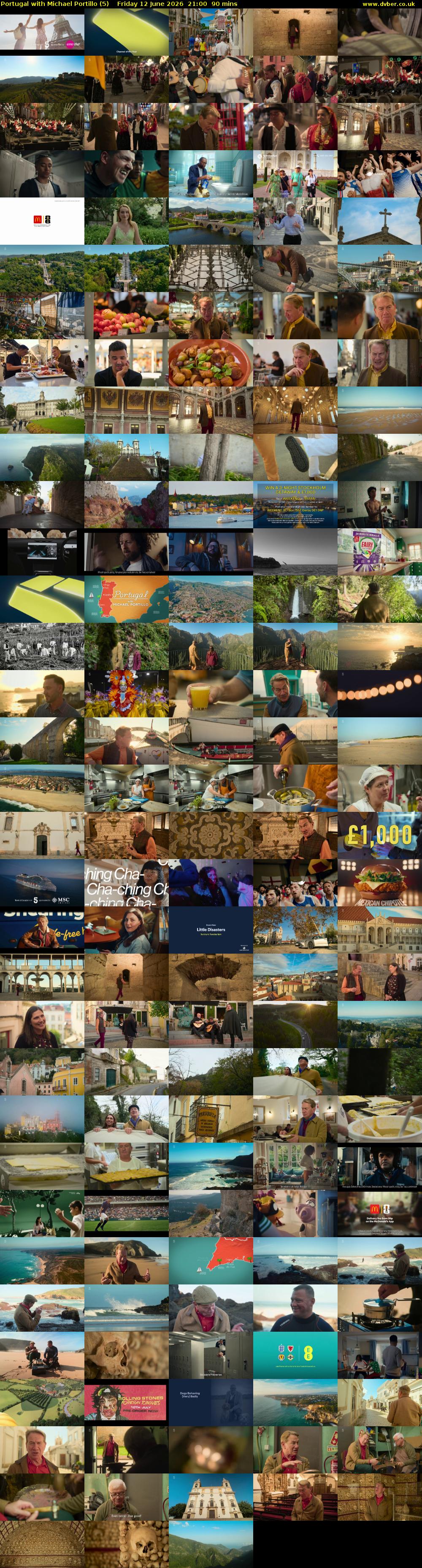 Portugal with Michael Portillo (5) Friday 12 June 2026 21:00 - 22:30