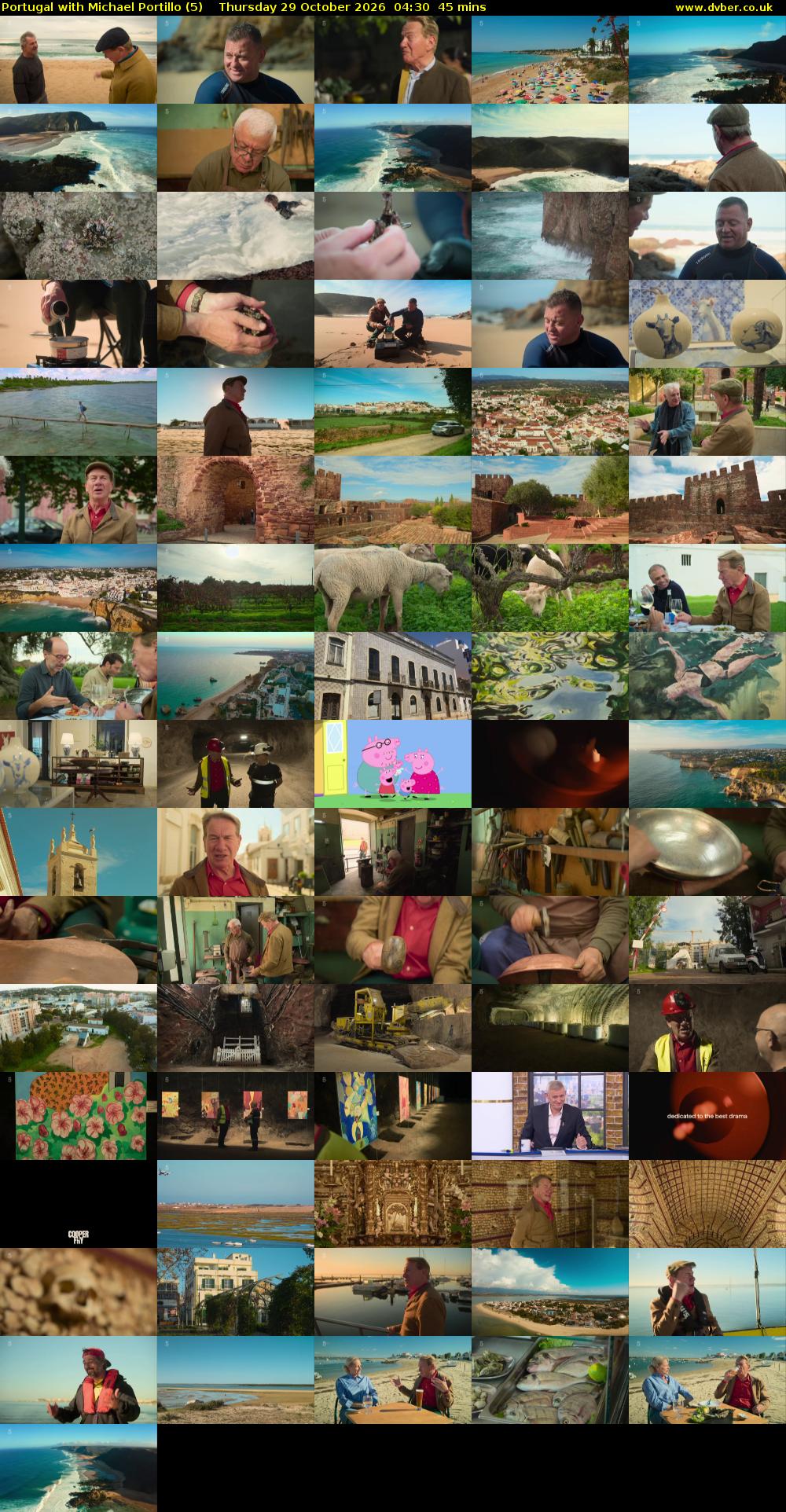 Portugal with Michael Portillo (5) Thursday 29 October 2026 04:30 - 05:15