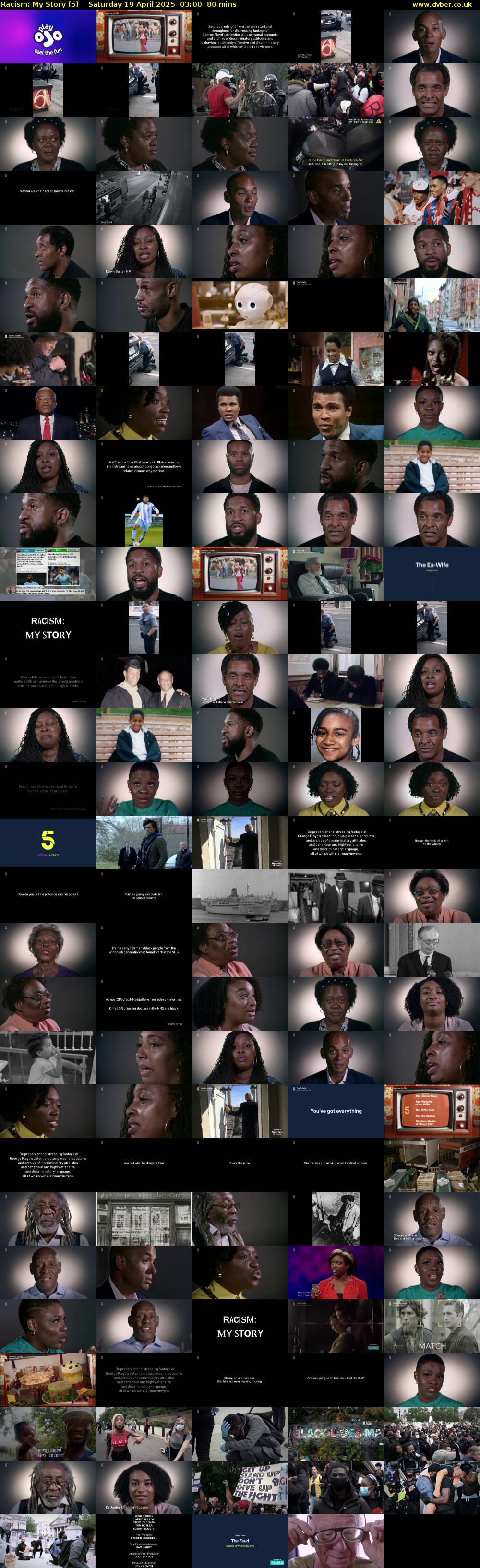Racism: My Story (5) Saturday 19 April 2025 03:00 - 04:20