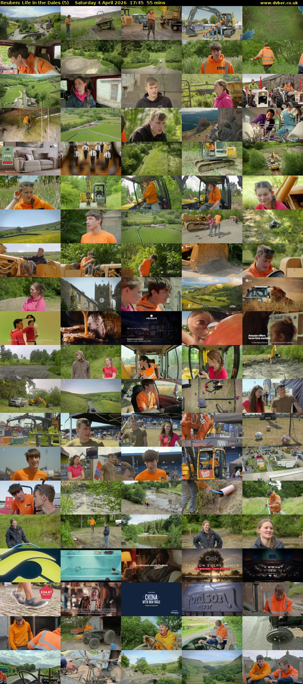Reuben: Life in the Dales (5) Saturday 4 April 2026 17:45 - 18:40