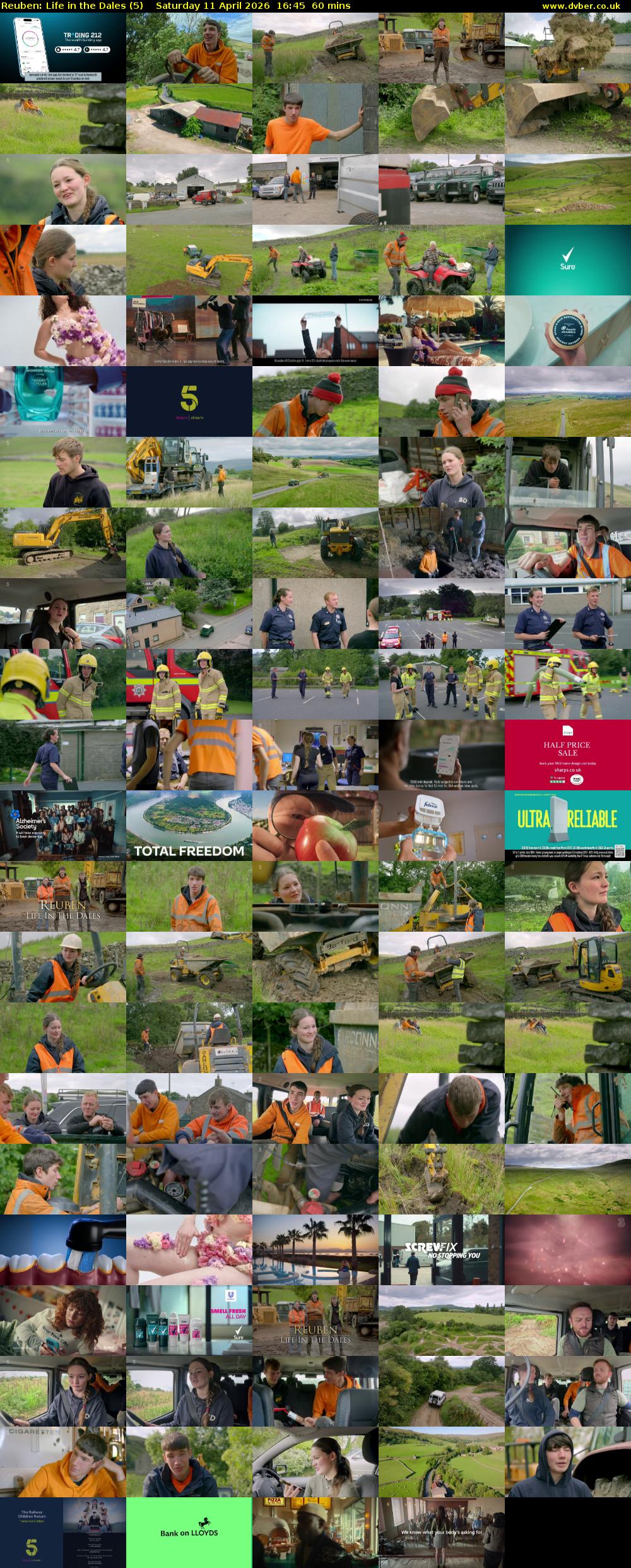 Reuben: Life in the Dales (5) Saturday 11 April 2026 16:45 - 17:45