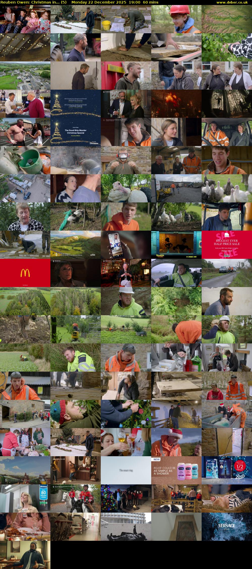 Reuben Owen: Christmas in... (5) Monday 22 December 2025 19:00 - 20:00