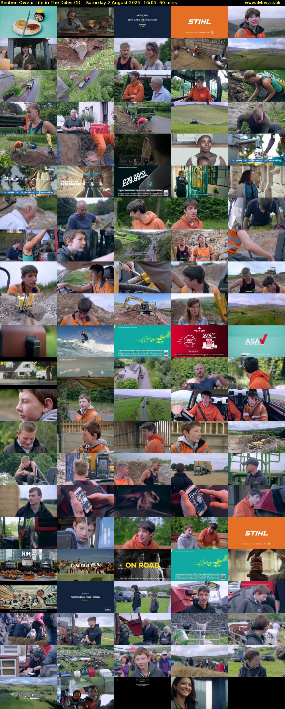 Reuben Owen: Life in The Dales (5) Saturday 2 August 2025 16:05 - 17:05