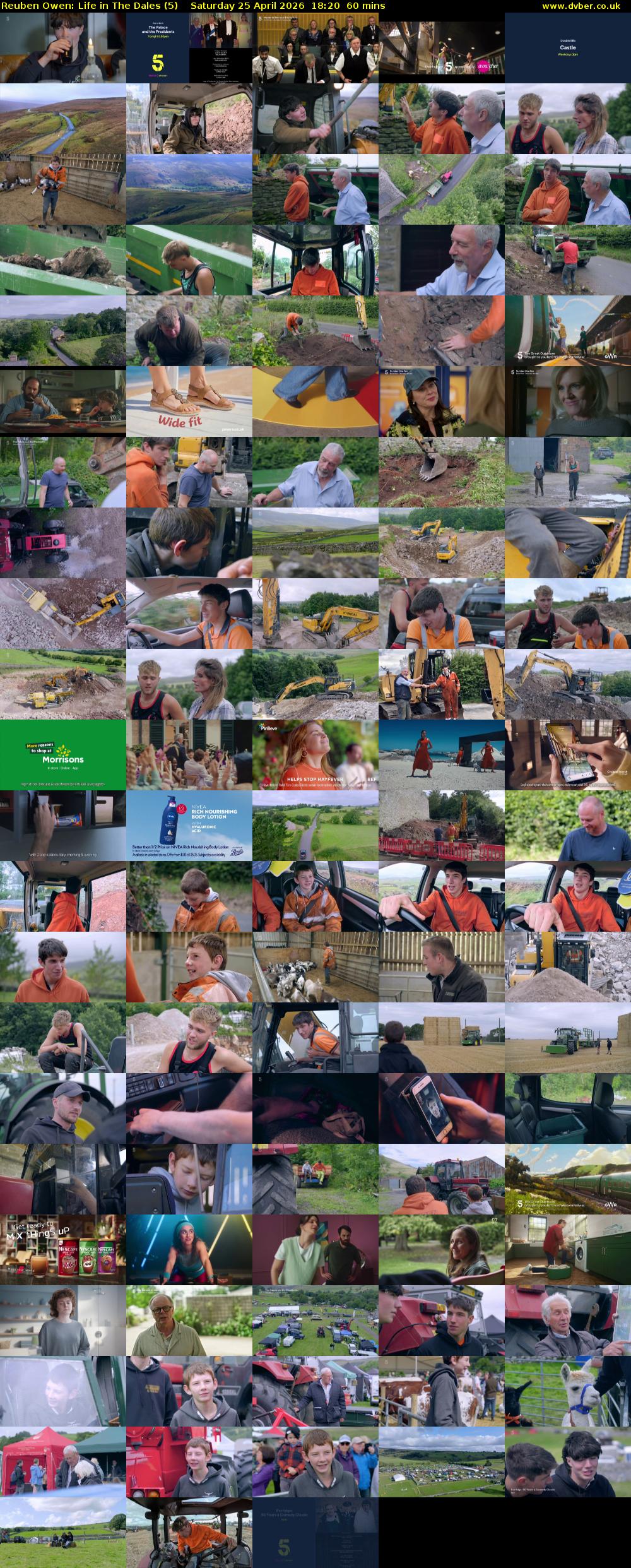 Reuben Owen: Life in The Dales (5) Saturday 25 April 2026 18:20 - 19:20