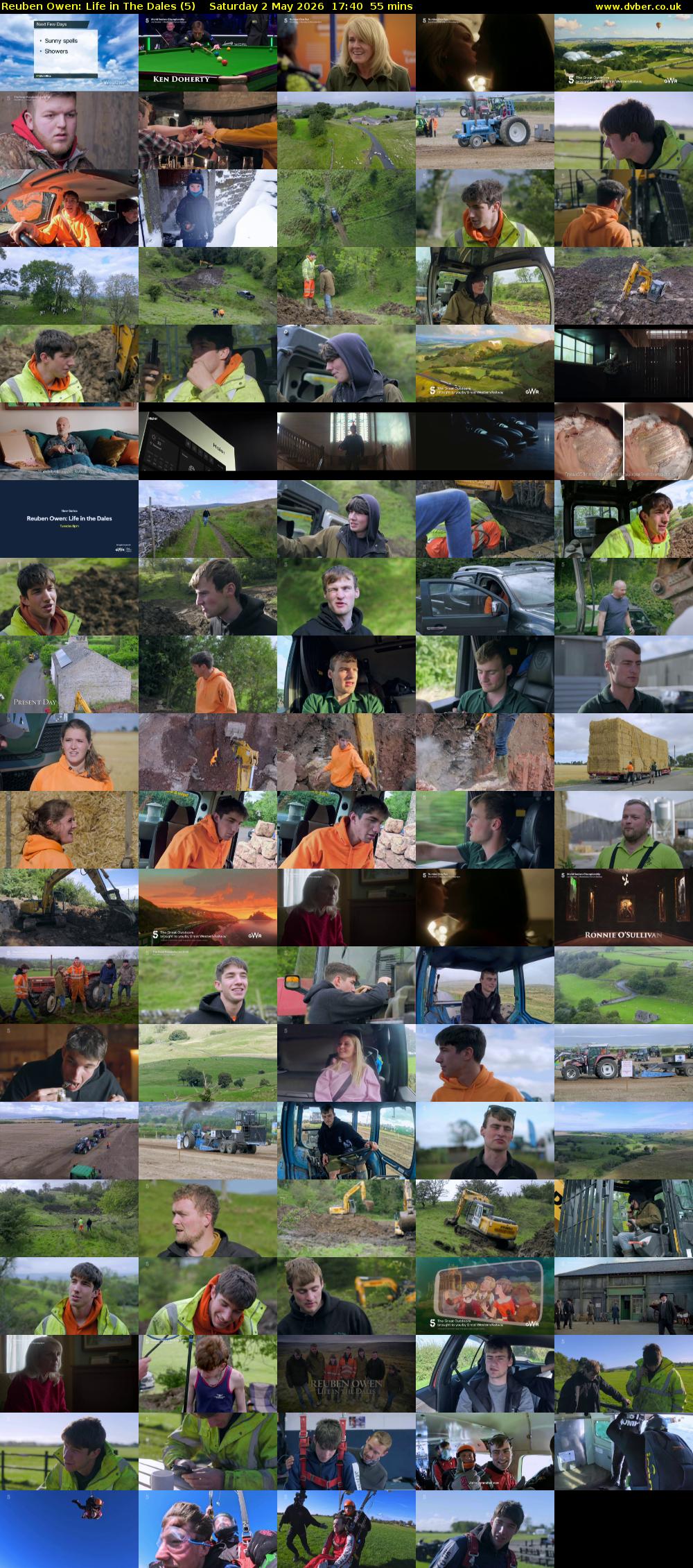 Reuben Owen: Life in The Dales (5) Saturday 2 May 2026 17:40 - 18:35