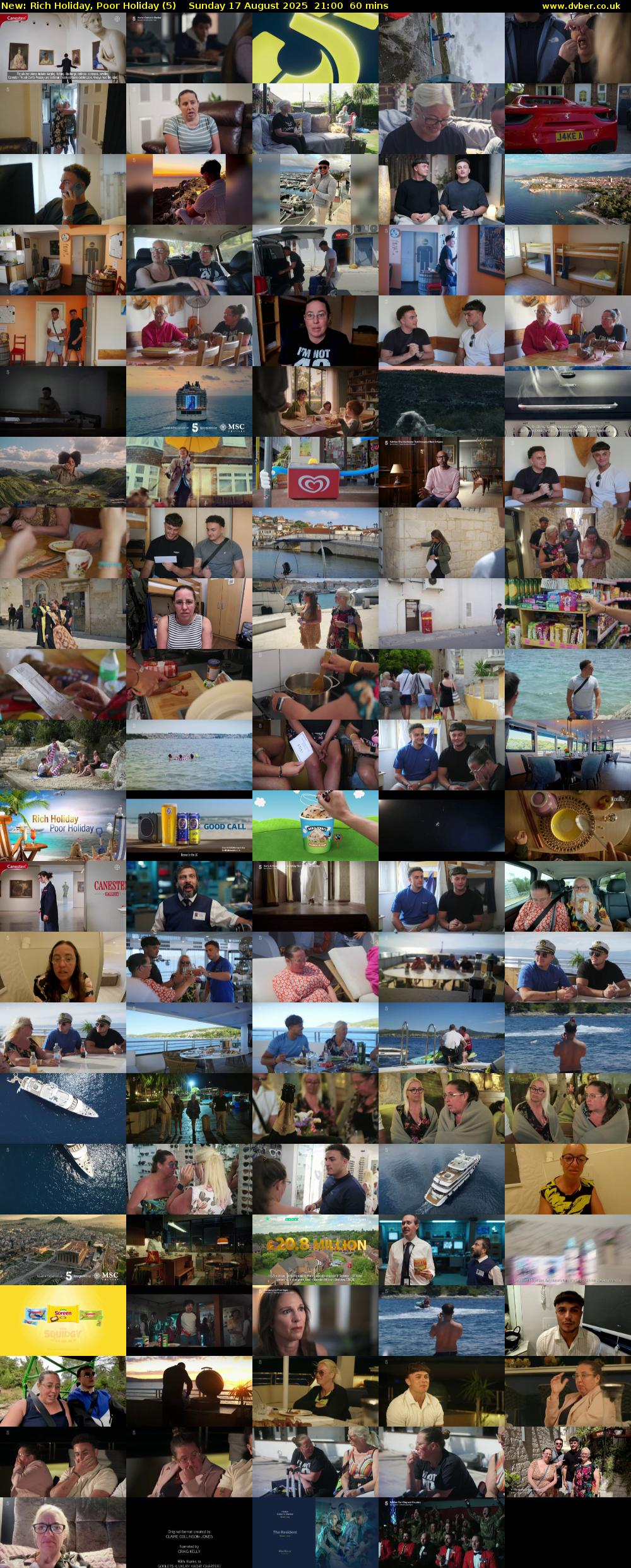 Rich Holiday, Poor Holiday (5) Sunday 17 August 2025 21:00 - 22:00