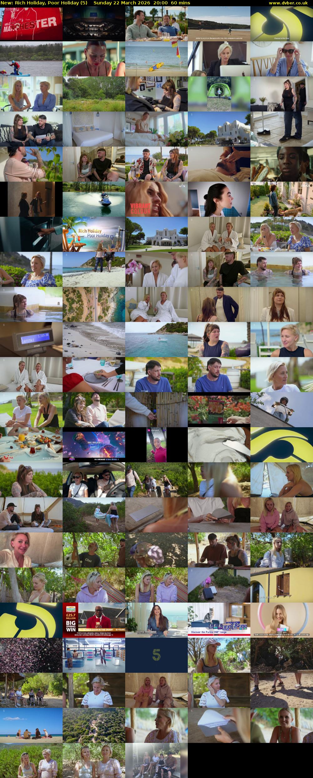 Rich Holiday, Poor Holiday (5) Sunday 22 March 2026 20:00 - 21:00