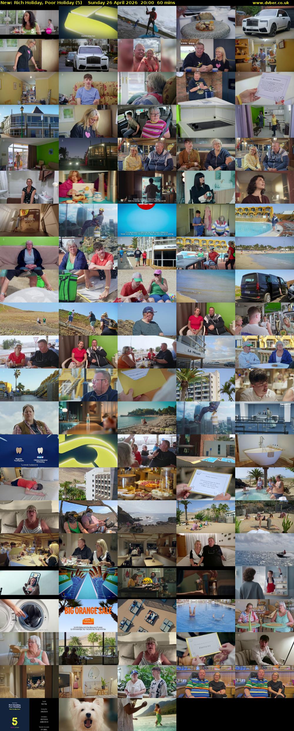 Rich Holiday, Poor Holiday (5) Sunday 26 April 2026 20:00 - 21:00