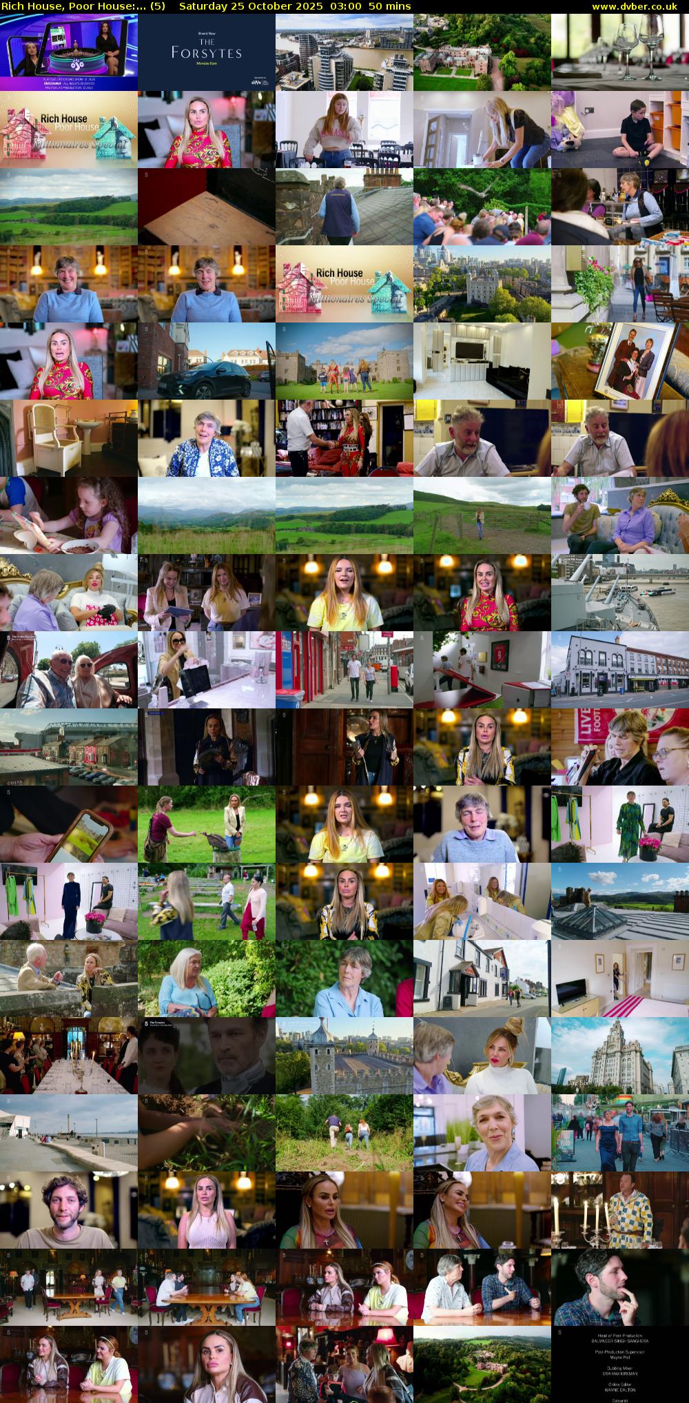 Rich House, Poor House:... (5) Saturday 25 October 2025 03:00 - 03:50