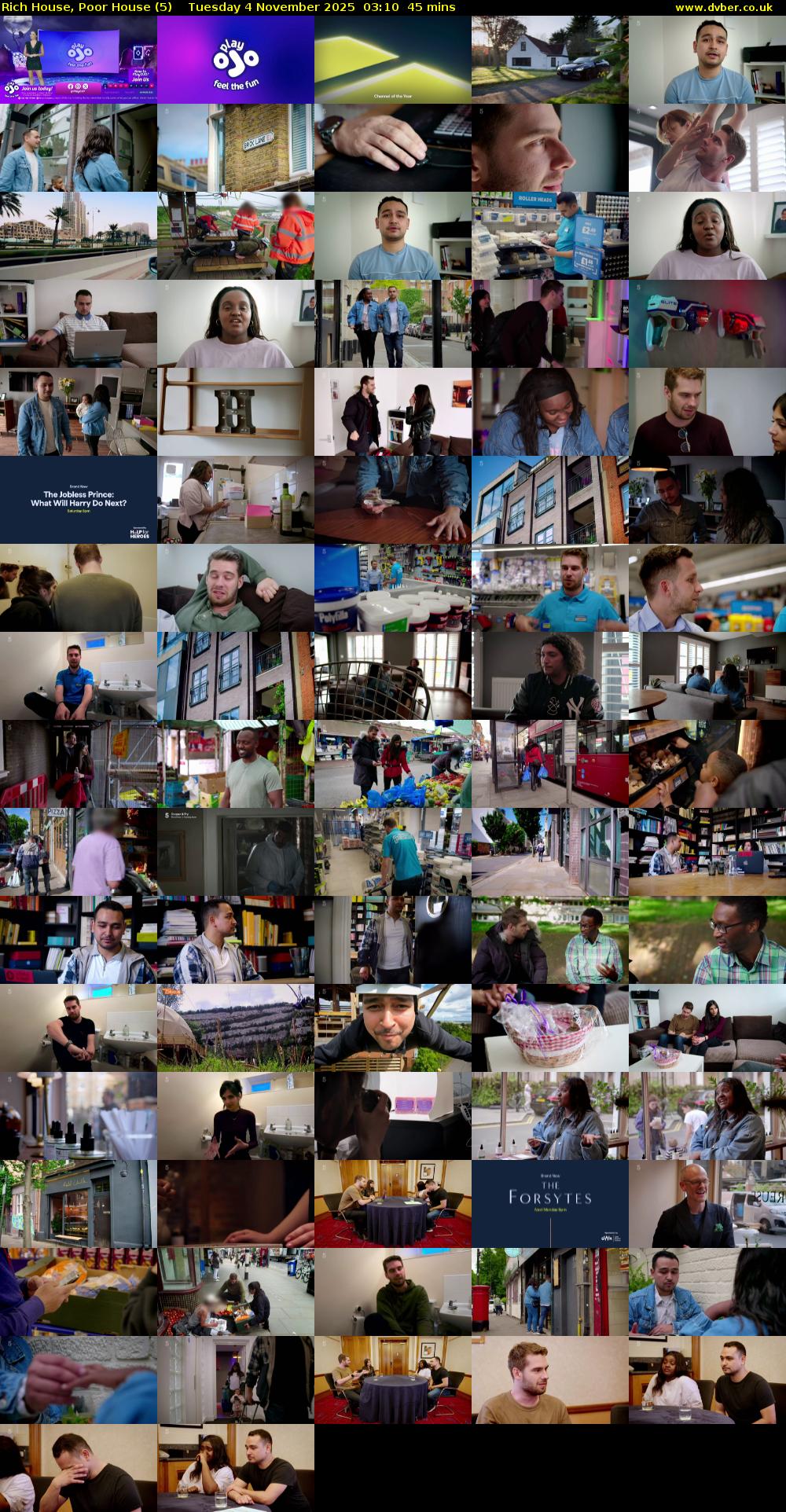 Rich House, Poor House (5) Tuesday 4 November 2025 03:10 - 03:55