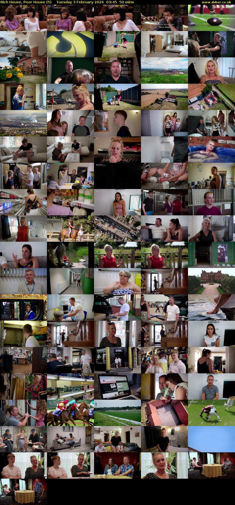 Rich House, Poor House (5) Tuesday 3 February 2026 03:45 - 04:35