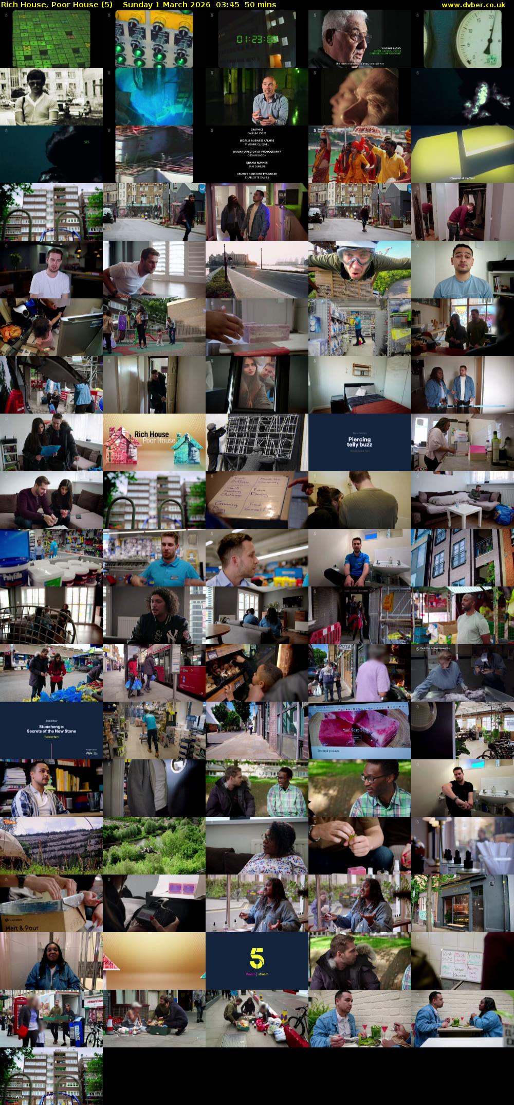 Rich House, Poor House (5) Sunday 1 March 2026 03:45 - 04:35