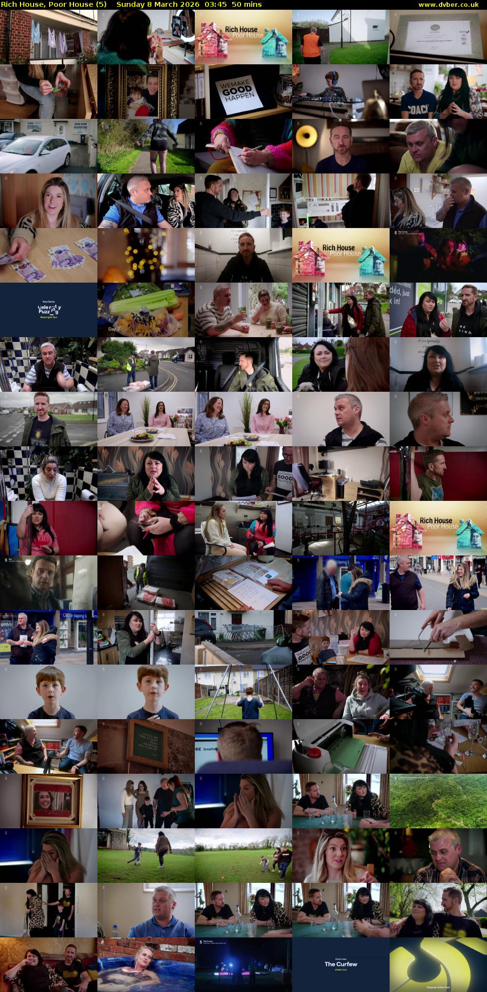 Rich House, Poor House (5) Sunday 8 March 2026 03:45 - 04:35