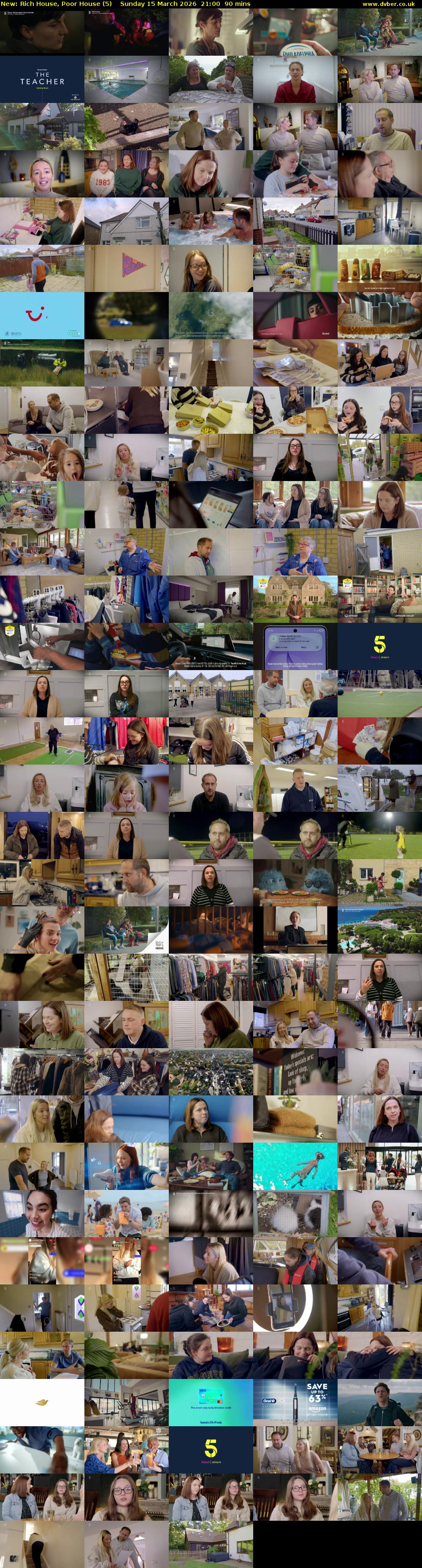 Rich House, Poor House (5) Sunday 15 March 2026 21:00 - 22:30