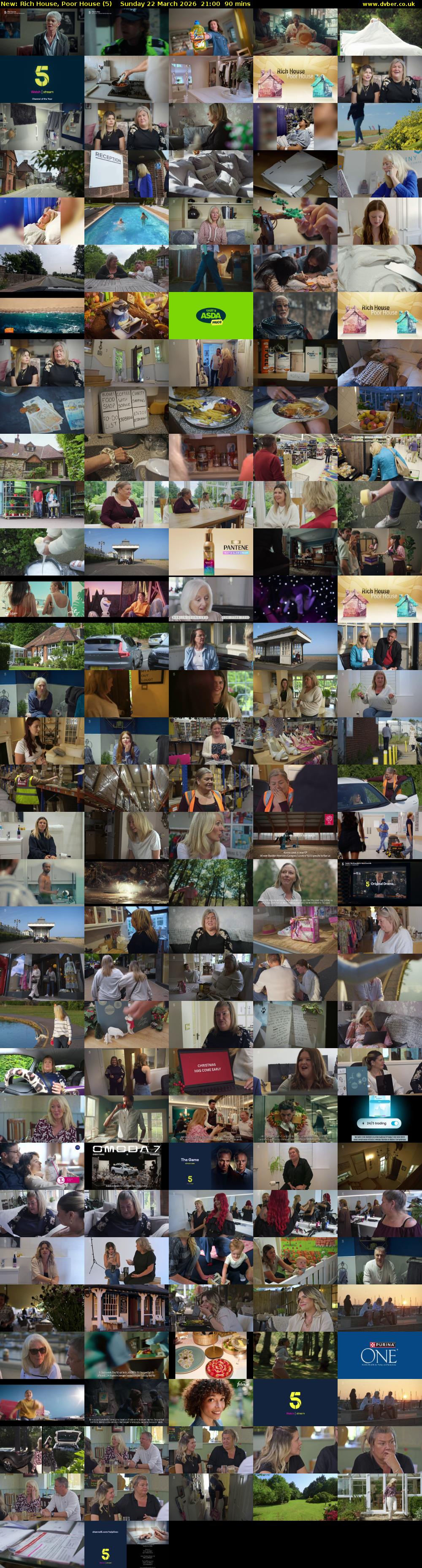 Rich House, Poor House (5) Sunday 22 March 2026 21:00 - 22:30