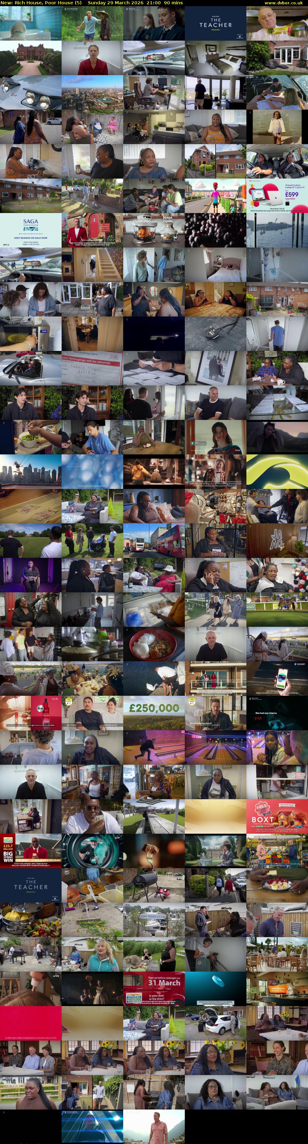 Rich House, Poor House (5) Sunday 29 March 2026 21:00 - 22:30