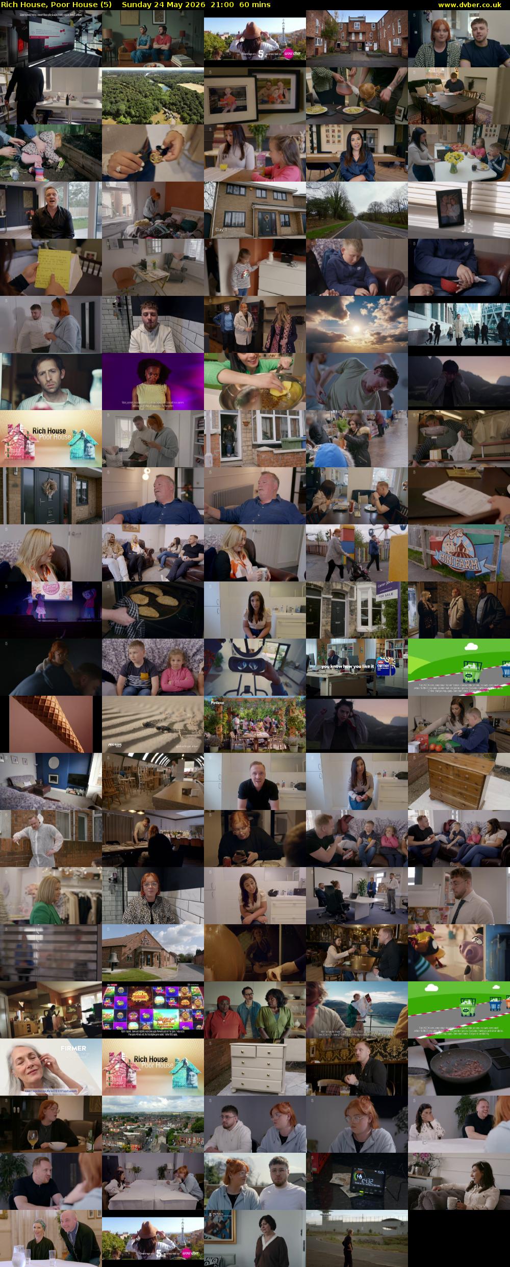 Rich House, Poor House (5) Sunday 24 May 2026 21:00 - 22:00
