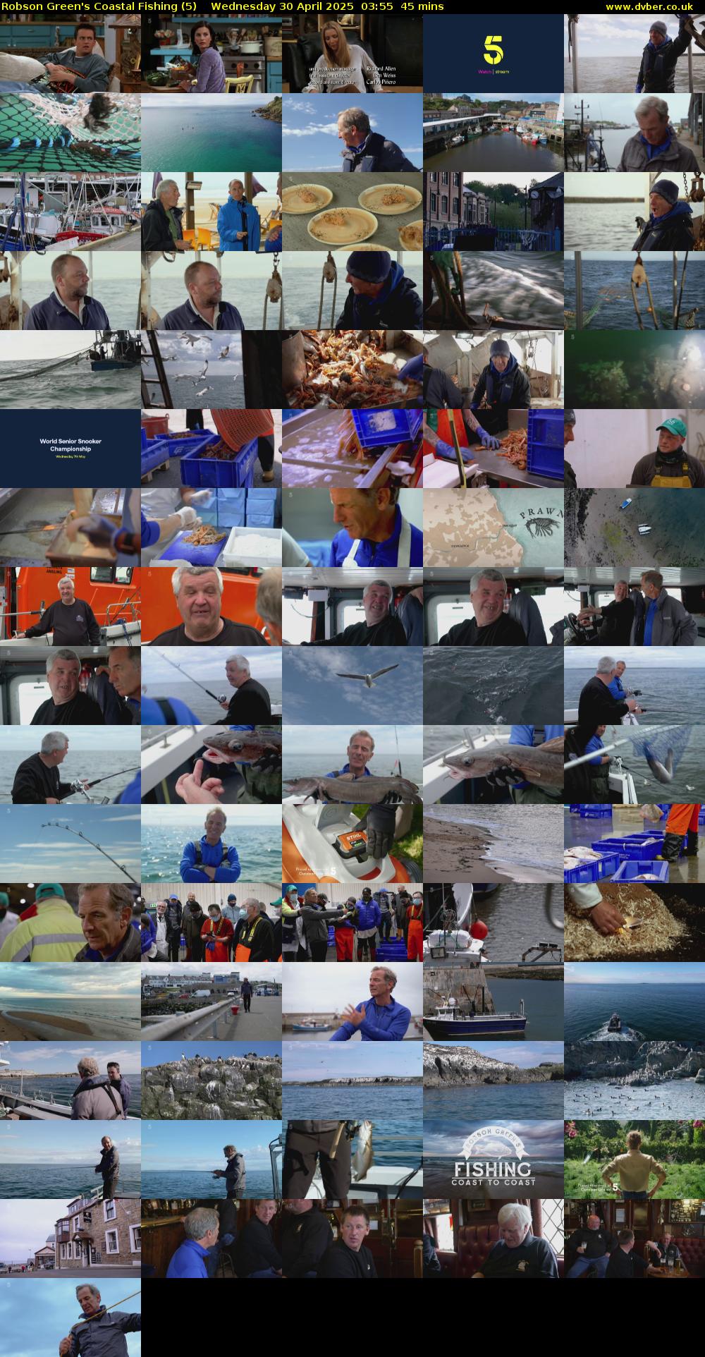 Robson Green's Coastal Fishing (5) Wednesday 30 April 2025 03:55 - 04:40