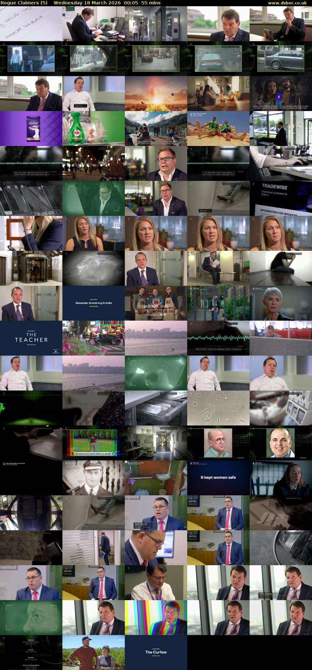 Rogue Claimers (5) Wednesday 18 March 2026 00:05 - 01:00