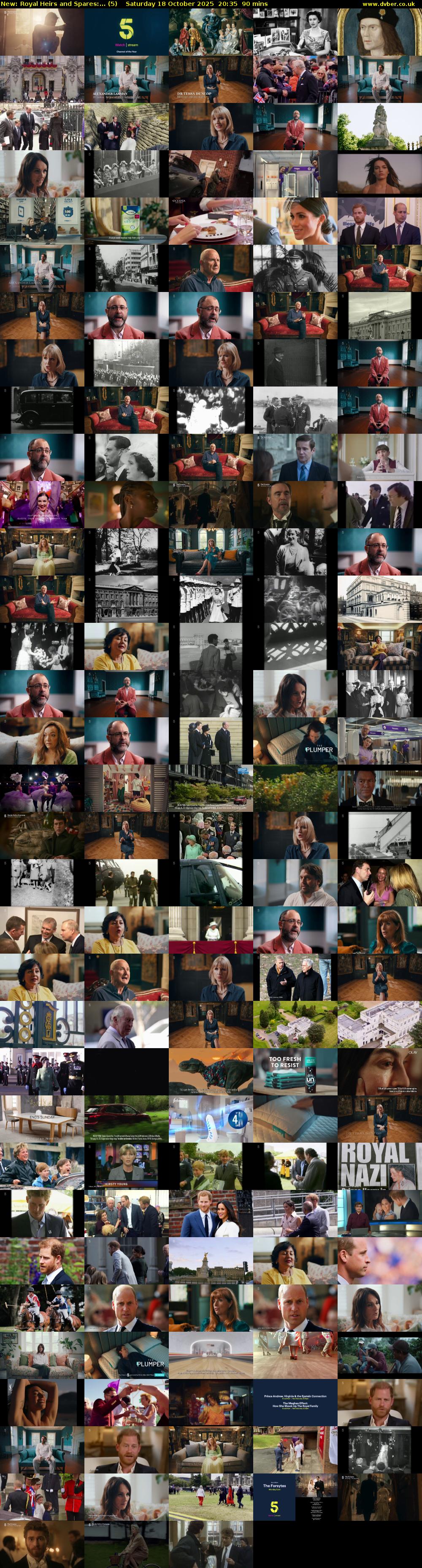 Royal Heirs and Spares:... (5) Saturday 18 October 2025 20:35 - 22:05