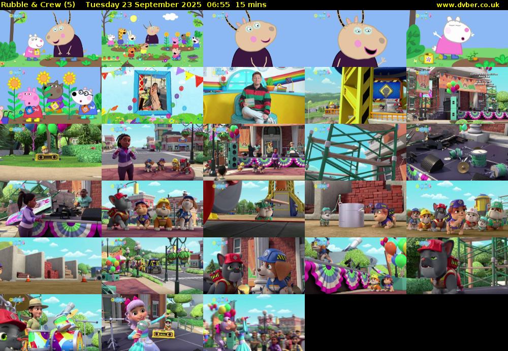 Rubble & Crew (5) Tuesday 23 September 2025 06:55 - 07:10