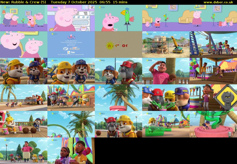 Rubble & Crew (5) Tuesday 7 October 2025 06:55 - 07:10