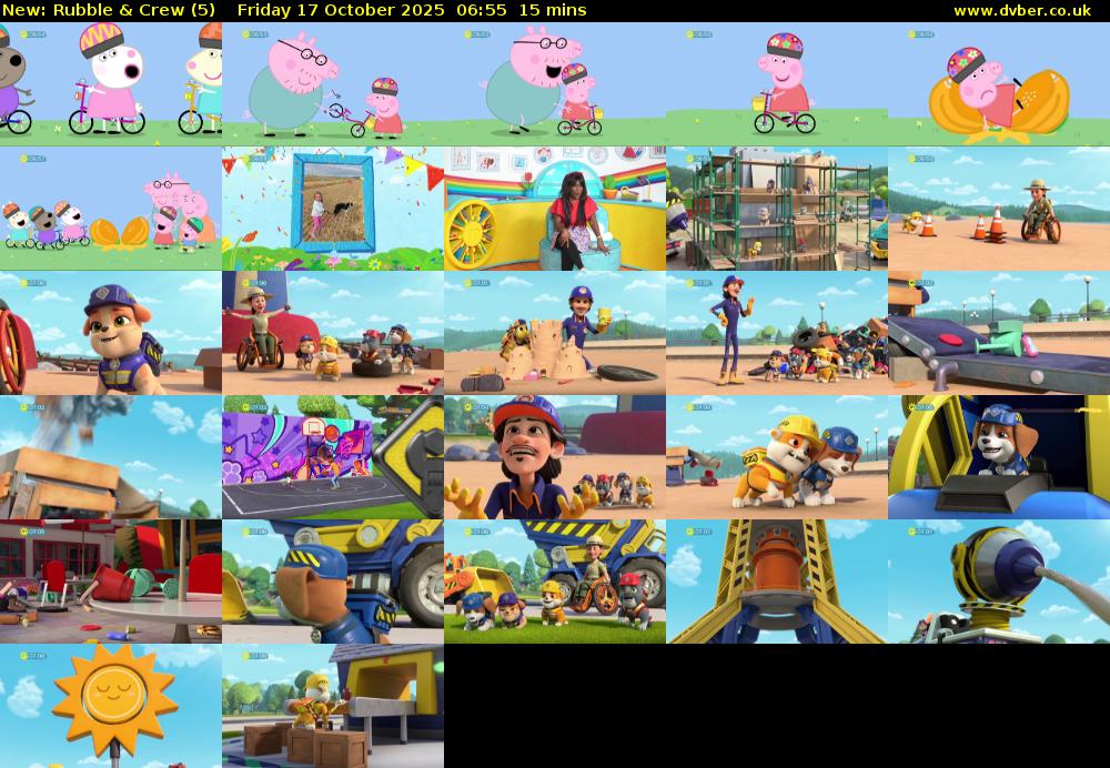 Rubble & Crew (5) Friday 17 October 2025 06:55 - 07:10