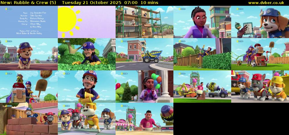 Rubble & Crew (5) Tuesday 21 October 2025 07:00 - 07:10