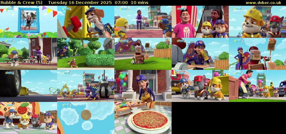 Rubble & Crew (5) Tuesday 16 December 2025 07:00 - 07:10