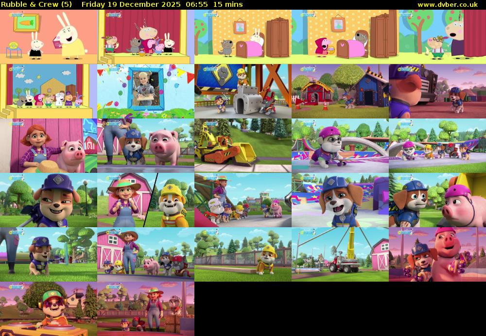 Rubble & Crew (5) Friday 19 December 2025 06:55 - 07:10
