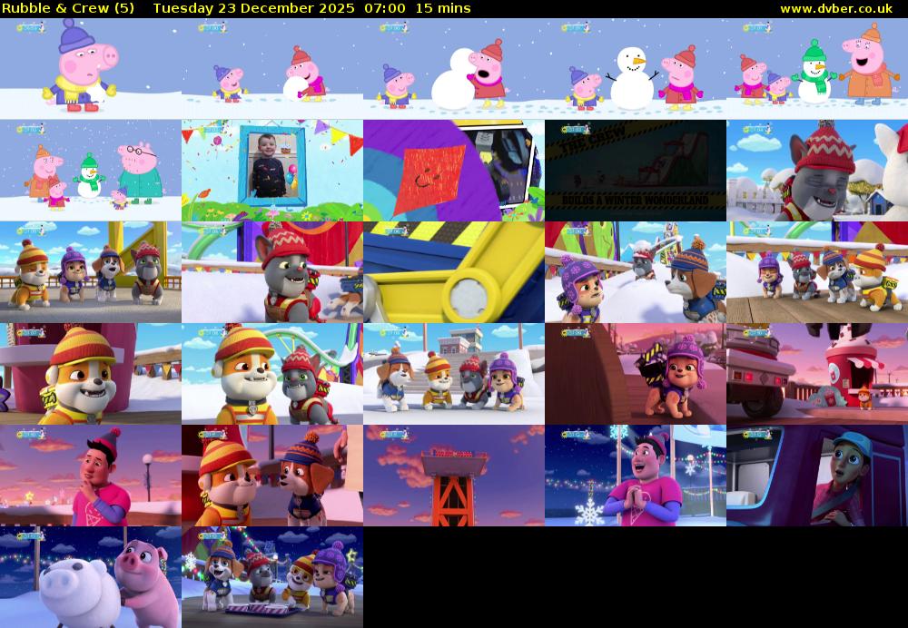 Rubble & Crew (5) Tuesday 23 December 2025 07:00 - 07:15