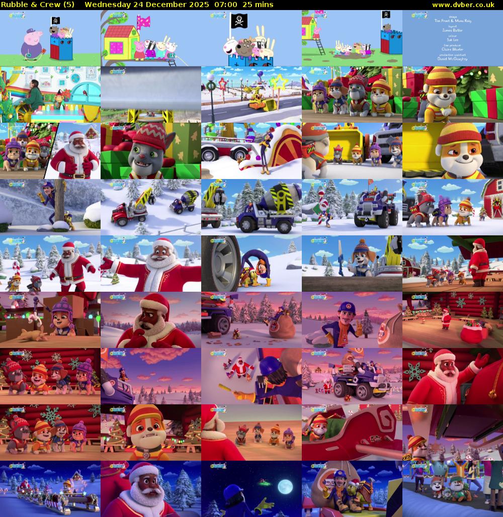 Rubble & Crew (5) Wednesday 24 December 2025 07:00 - 07:25